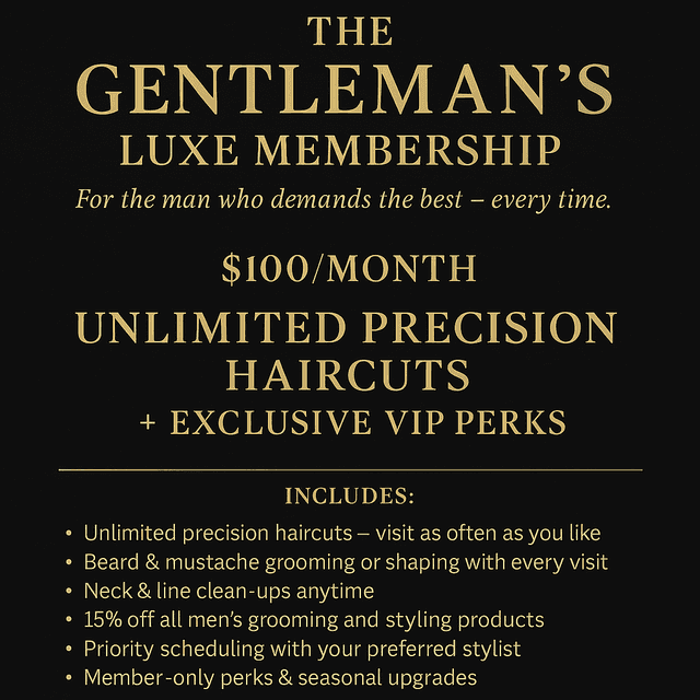 The Gentleman’s Luxe Membership at Velvet Waves Studio in Ventura, CA